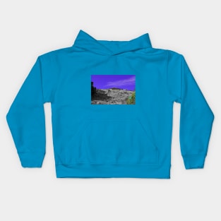 purple sky hogan Kids Hoodie